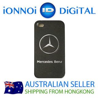 Luxury Embossment Car Design Cover Case iPhone 4 4s   Mercedes Benz 