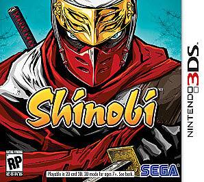 NEW 3DS Shinobi Nintendo 3DS SEALED SEGA 3D SEALED VIDEO GAME FREE 