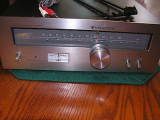Vintage Kenwood AM FM Tuner KT 5300 with AM&FM antenna Nice Tested 