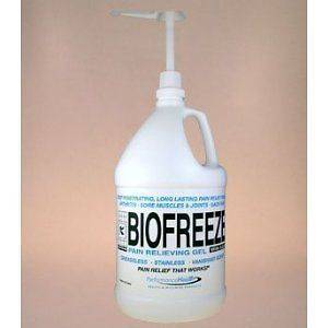 Biofreeze 1 Gallon Pump Bottle Arthritis Pain Relief 