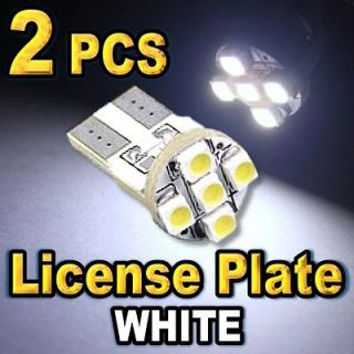 White 5 SMD LED Licence Plate Light Bulbs 168 2825 T10 FORD