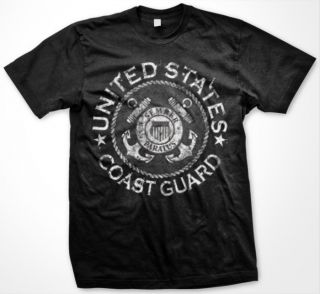   United States Coast Guards Veteran Pride USA Force Mens T shirts