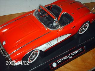 1958 Corvette convertible. Metal body