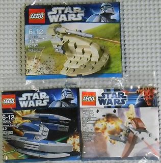 Lego Star Wars Mini Sets Droid AAT, STAP & Vulture Droid (30052 