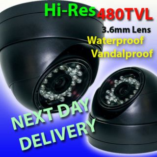 GT2082 DOME METAL INFRARED OUTDOOR WATERPROOF CCTV CAMERA CCD SONY 480 