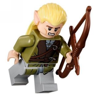  Lord Of The Rings LOTR Mines Moria Legolas Minifigure Bow arrow 9473