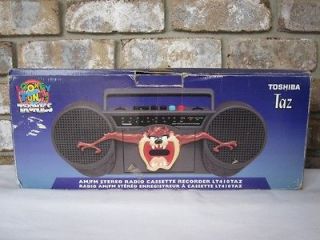 Vintage TAZ AM/FM Radio Cassette Tape Player/Recorder Boombox by 