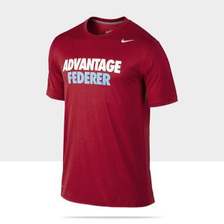   2012 US Open Advantage Federer Dri Fit Polyester Tennis Tee NWT