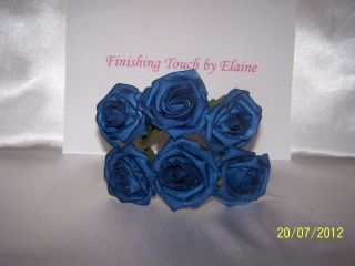 navy blue artificial flowers