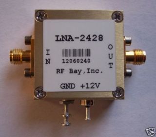 8GHz Low Noise Amplifier, LNA 2428, New, SMA