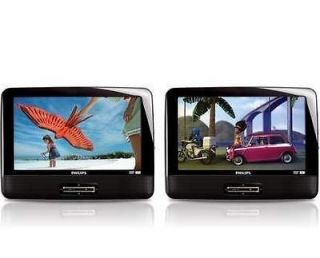   PD9016 9 DUAL LCD SCREEN PORTABLE DVD PLAYER PD9016/37 2 DVDS CAR