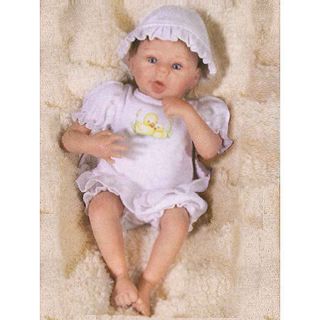 Ashton Drake RealTouch Tiny Aria Vinyl Baby Doll BREATHING MIRACLES