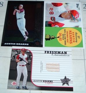 various austin kearns insert cards various prices more options austin