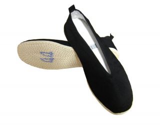 Chinese Kungfu shoes with multi layered cloth soles stitched by hand