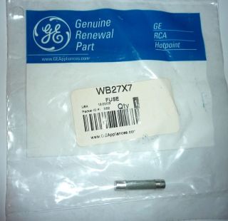 Genuine GE WB27X7 Microwave Ceramic Fuse NEW in Pkg