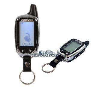 AUTOPAGE XT 74LCD REMOTE TRANSMITTER FOR AUTOPAGE C3 RS730LCD ALARM 