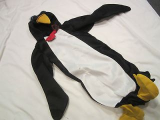 penguin Halloween Costume size 6 12 months baby bunting 6 mos toddler 