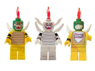 CUSTOM LEGO Mario3 Pack Bowser,Dry Bowser, Baby Bowser