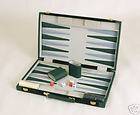 Vintage Deluxe Backgammon Attache Set in Carry Case 100 Complete 