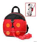 New Cute Ladybug Baby Toddler Safety Harness Bag Backpack Strap Rein 