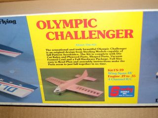 STERLING OLYMPIC AIRPLANE RC VINTAGE MINT NEW   SHIPS IN 24 HOURS
