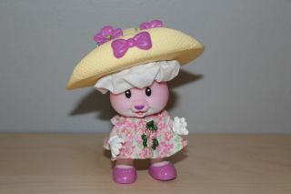Tea Bunnies Azalea Bunny Figure Toy ~ Hat & Dress Very nice