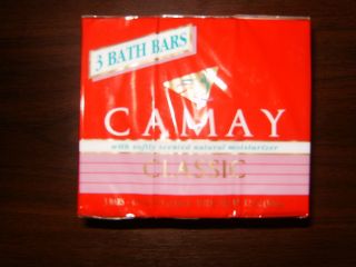 CAMAY BAR SOAP ( CHOICE OF SCENT ) 6 BARS