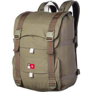 DC Flanker Backpack   Army   Laptop Compartment   Skateboard 