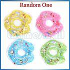 Baby Infant Toddler Safe Float Ring Bath Swim Aid Neck Inflatable Ring 