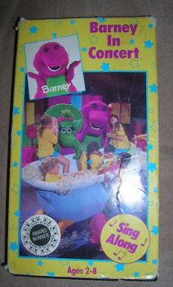 BARNEY & FRIENDS BLACK VHS CHILDRENS VIDEO TAPE 1991 BARNEY IN 