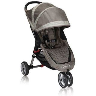 Baby Jogger 2012 City Mini Single Stroller Sand/Stone New W/ Free 