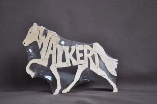 Tennesee Walker Walking Horse Puzzle Tack Room Toy
