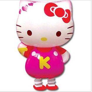   Pet Hello Kitty Animal Mylar Happy Birthday Balloon Baby Shower