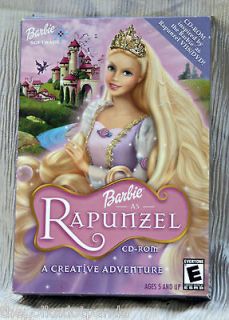 barbie rapunzel games