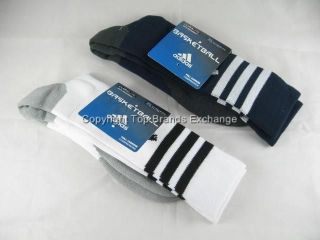   Climalite Full Cushion Basketball Socks Compression XL White, Navy