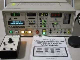 Valley Labs Radionics RFG 3CF Lesion Generator with Pena Muscle 