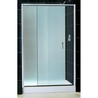   SHDR 1048726 0​4 FR Infinity 44 48 X 72 Frosted Glass Shower Door