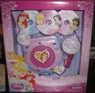 CDI Educational Products   Disney Princess Electronic Play CD Player 