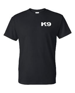 K9 T SHIRT / HANDLER / NEW DESIGN 2012 / V3 / K 9 TRAINER POLICE 