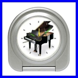 Desk Clock GRAND PIANO Music Instrument Studio Bedroom (11829015)