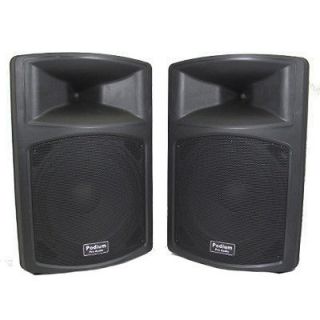 New 15 Pair PA DJ Band 2 Way Powered Active Speakers PP1503A