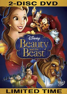 Beauty and the Beast (DVD, 2010, 2 Disc Set, Diamond Edition)