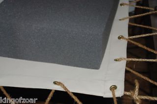Custom Made Foam Mattress for Rope (PEG) 3/4 Bed