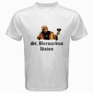 St.Bernardus Watou Belgium Beer Logo New White T Shirt