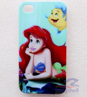 Disney Princess Ariel The Little Mermaid Back Case Cover for iPhone 4 