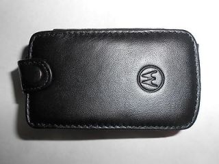   Motorola) Leather cell phone case with swivel belt clip   Very nice