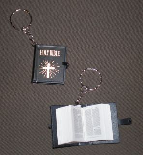 Miniature Bible Key Chain