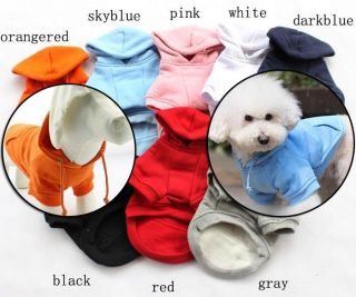 Pet Clothes Dog Sweatshirt Hoodies For Small Dachshund Dog Cotton Best 