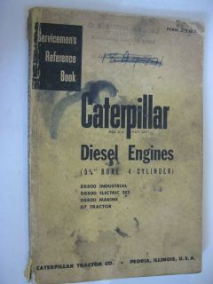 CATERPILLAR D8800 IND, D7 TRACTOR, 5 3/4 BORE 4CYL DIESEL ENGINE 