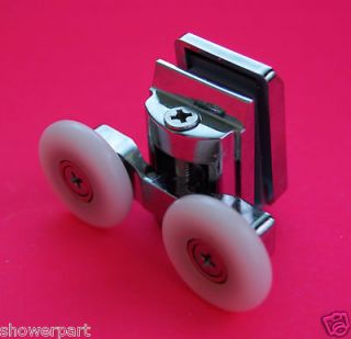 Twin Top Zinc Alloy Shower Door Rollers/Runners/Wheels 23mm wheel 